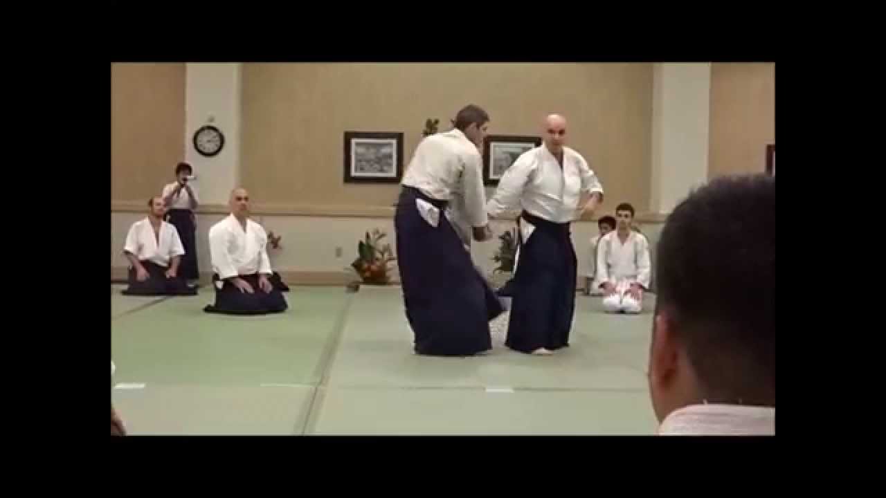 USAF Summer Camp 2015: Berthiaume Sensei, Henka Waza variations from Shihonage