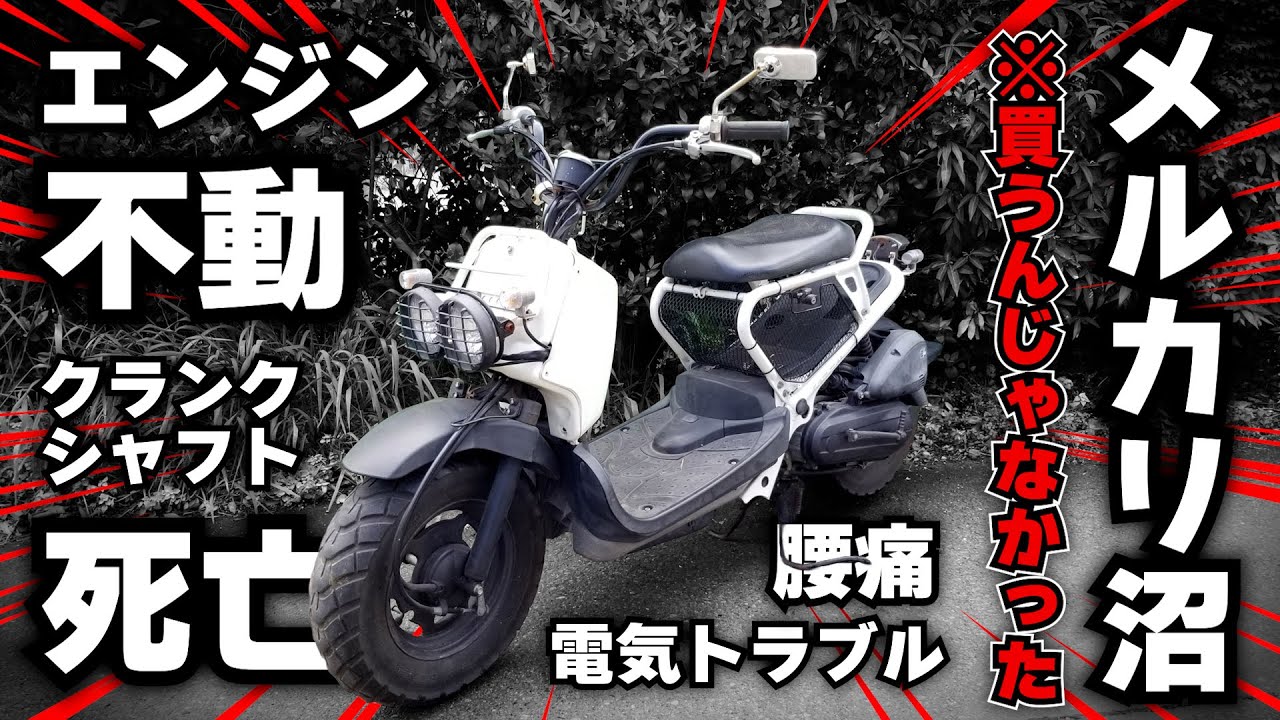 【完全版】メルカリで買ったら酷過ぎた...「ホンダ ズーマー」復活計画