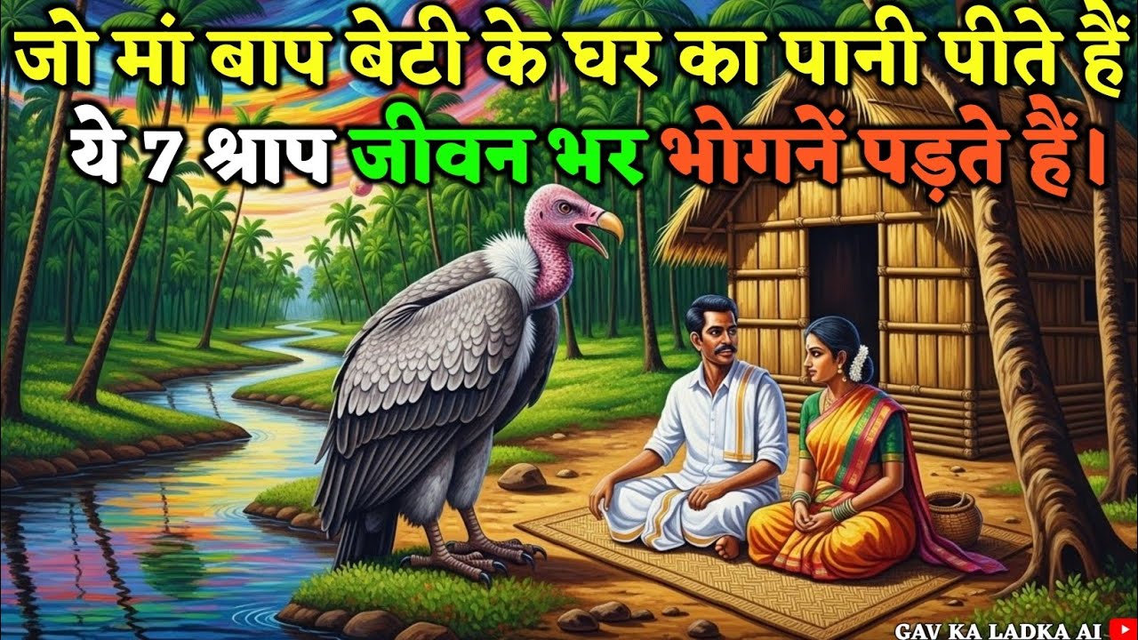 गिद्ध की 7 अनमोल सीखें: बेटी के घर पानी पीने वाले मां-बाप को जीवन भर भोगने पड़ते हैं ये 7 श्राप