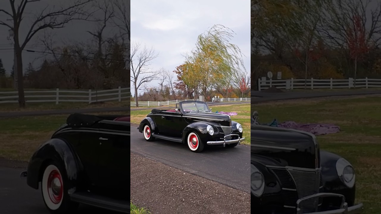 Would you daily this 1940 Flathead V8 Ford Custom Deluxe?? 🤯😍 (V21697)
