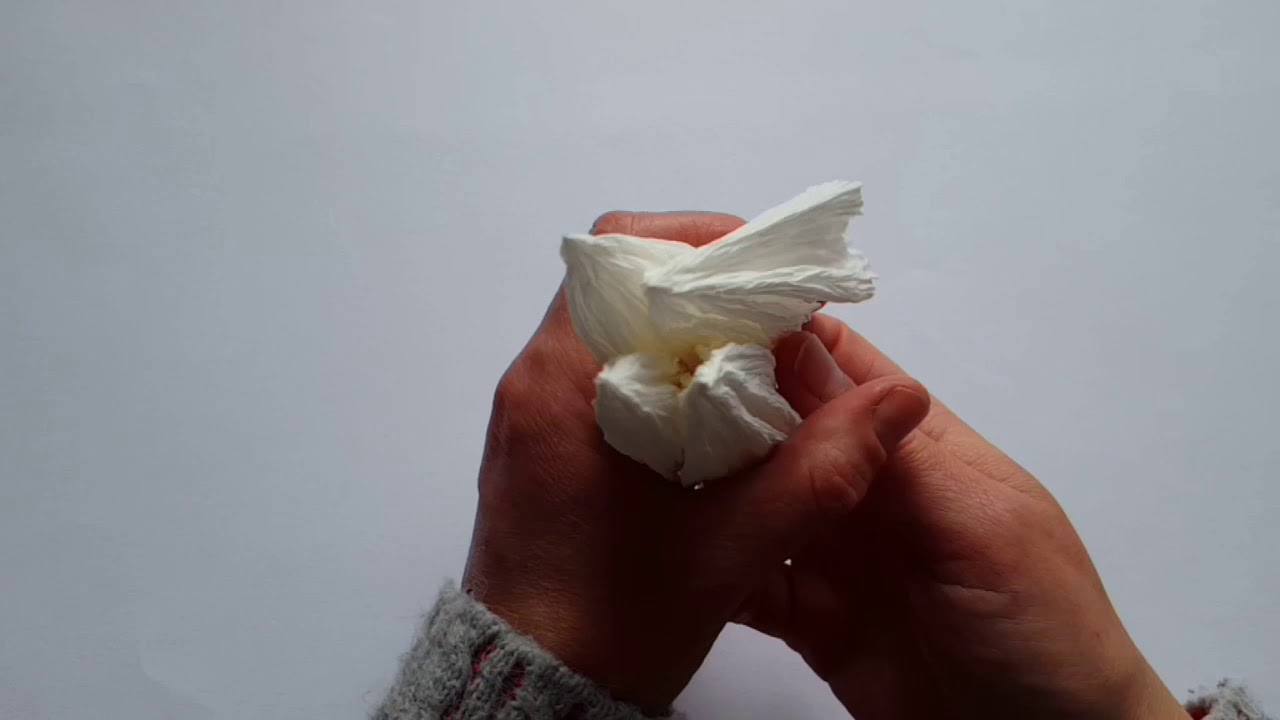 Paper Crumpling Technique