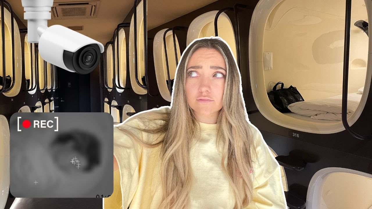 I Slept at Tokyo’s 9h Capsule Hotel... and They Filmed Me?! 😳