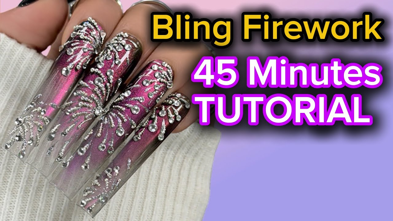 Bling Fire Work 💎 FULL TUTORIAL 