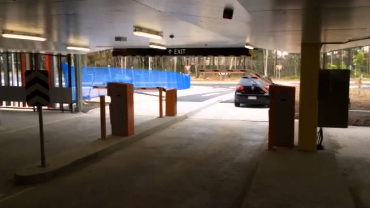 Magnetic Parking Pro boom gates at an Australian university