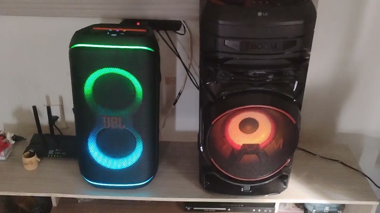 Caixa de Som PartyBox JBL 120 Club VS LG RNC5 XBOOM