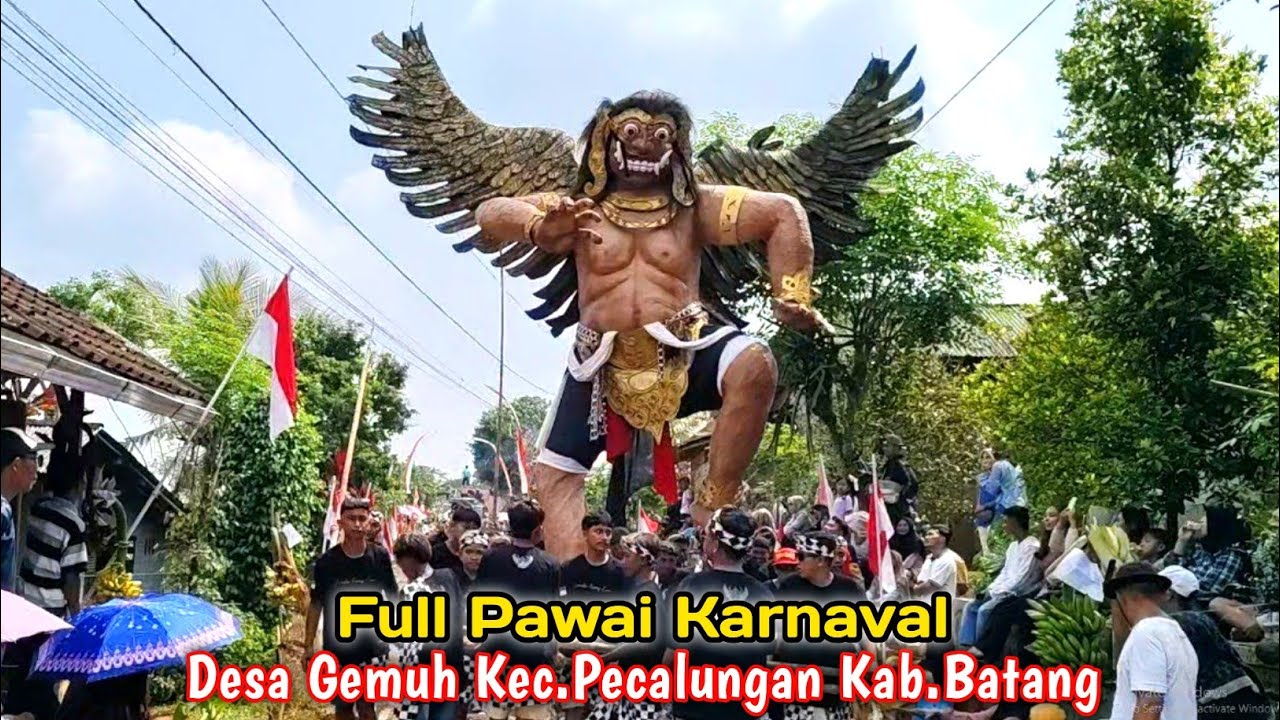 FULL PAWAI KARNAVAL DESA GEMUH KEC.PECALUNGAN KAB.BATANG | PAWAI KEMERDEKAAN RI KE 80 TAHUN 2025