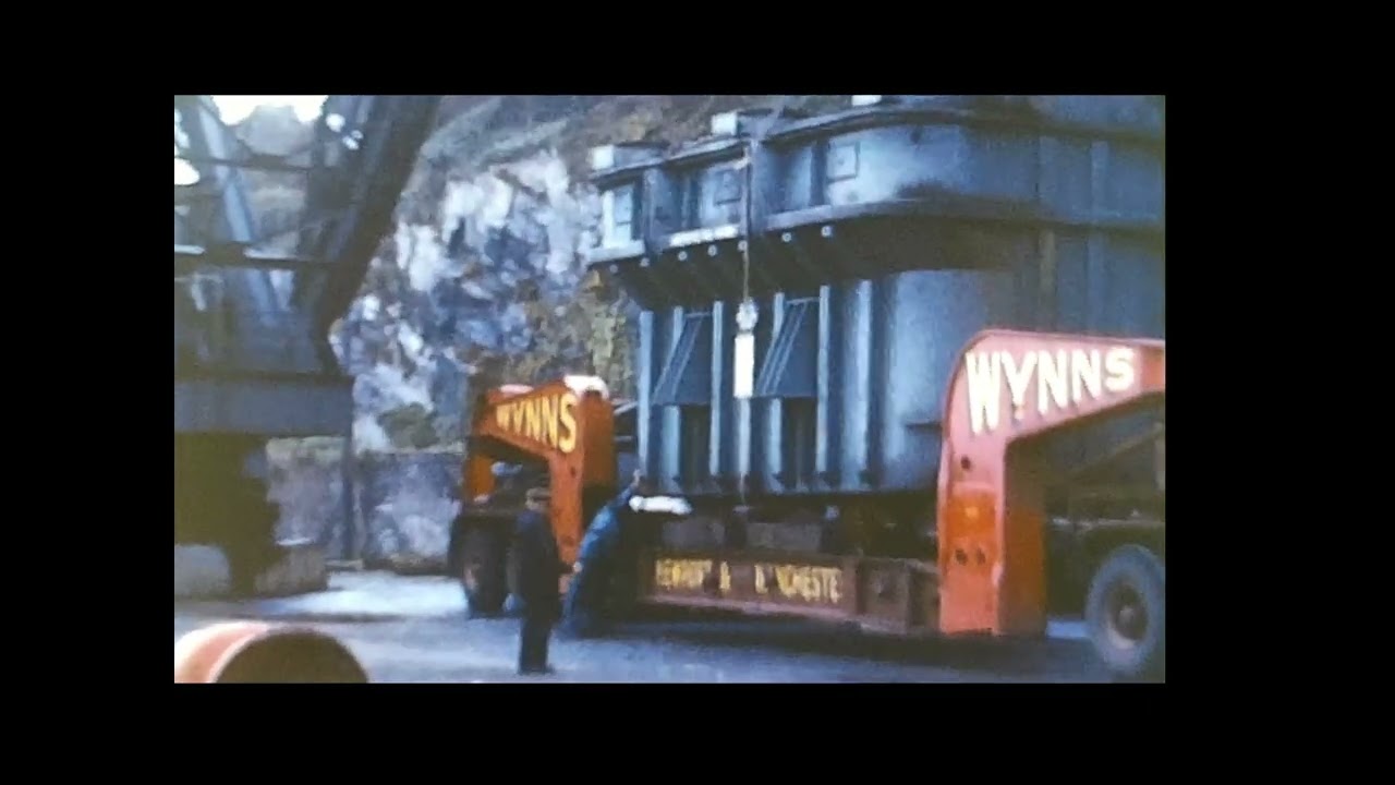 A new Grid Transformer for Trawsfynydd Substation circa 1966