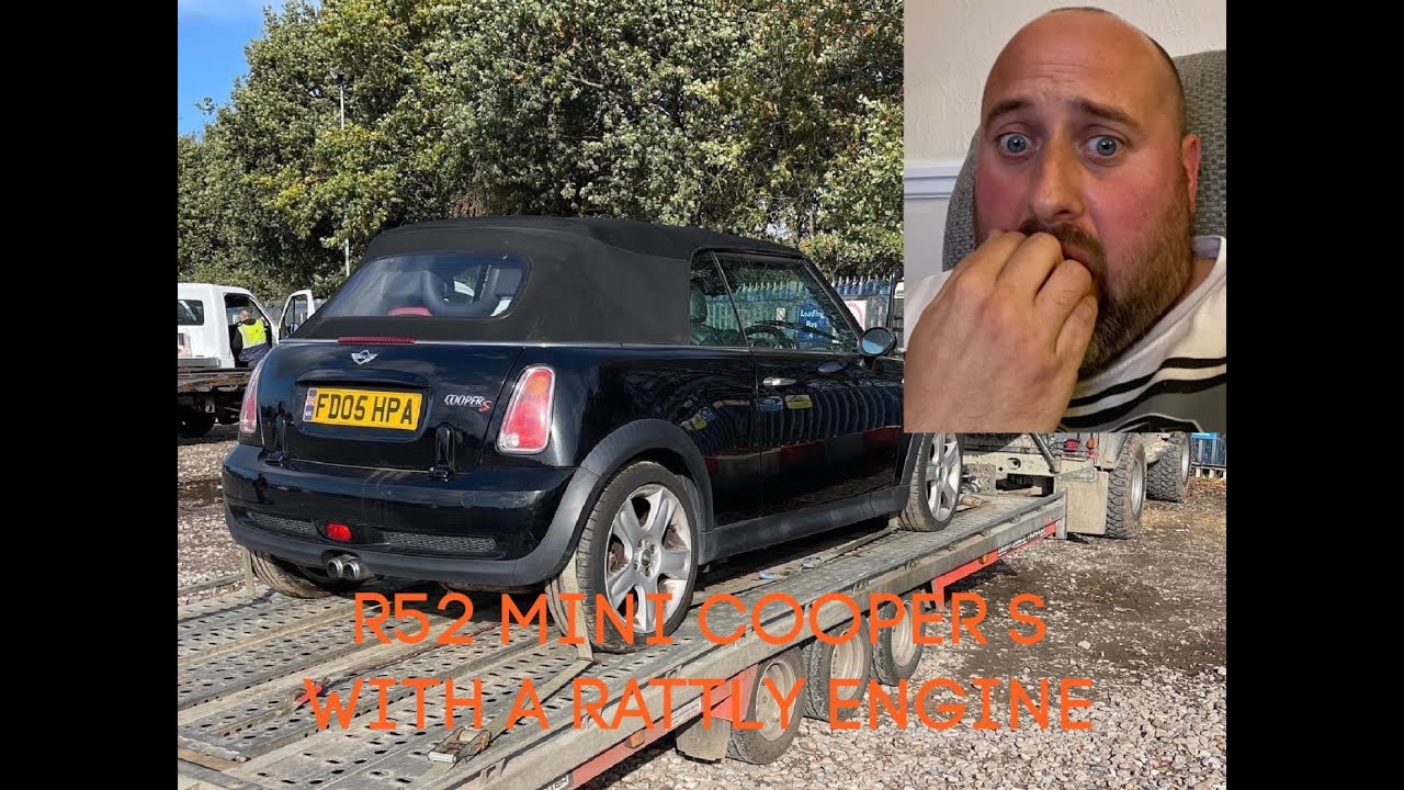 Buying an R52 Mini Cooper Supercharged from Copart with a Noisy Engine. Mistake? Or Worth it........