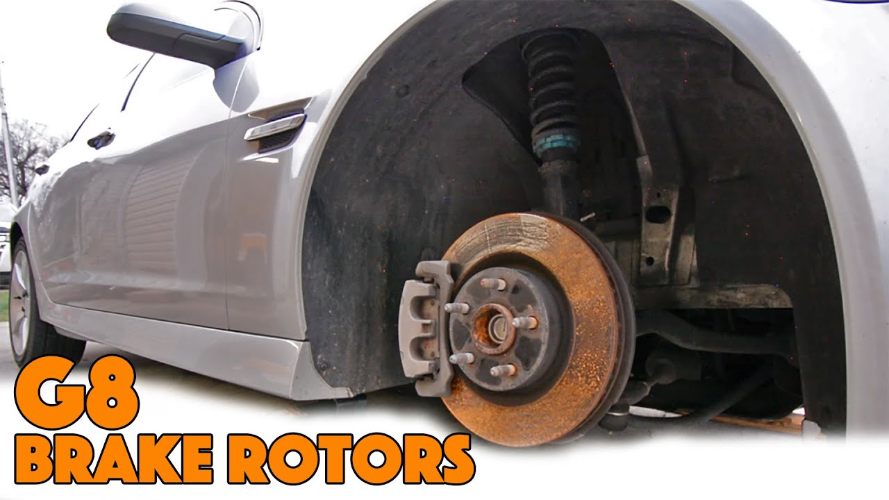 Pontiac G8 Front Brake Rotor Replacement (Base or GT)