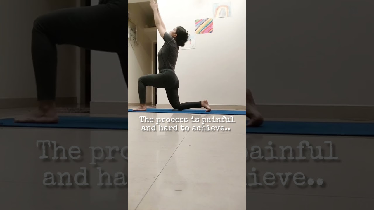 Flexibility is a gradual process and a lifelong journey