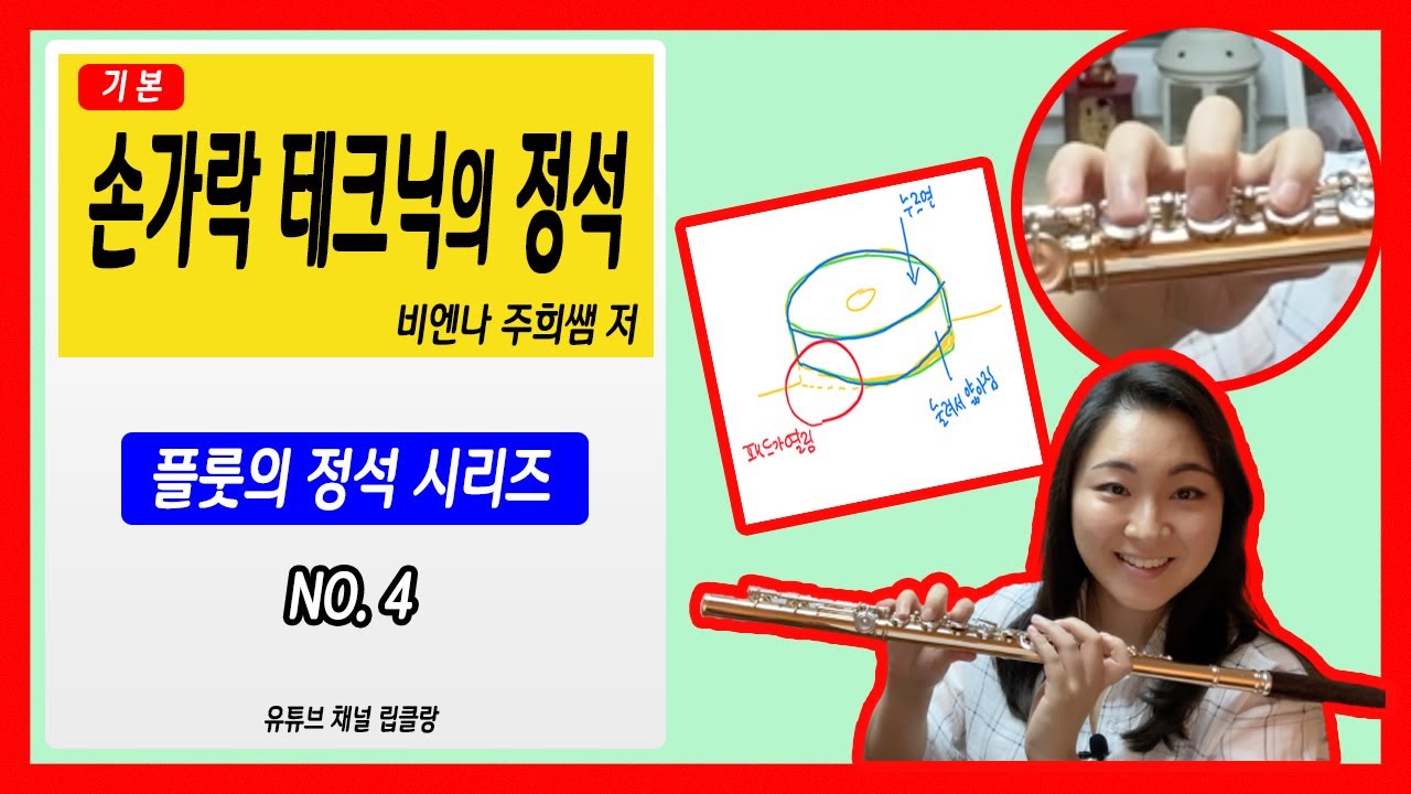 손가락테크닉의 정석(적은 양의 연습, 최대 효과를!)Eng.Sub_Flute: Finger Technique (maximum effect with minimum practice!)