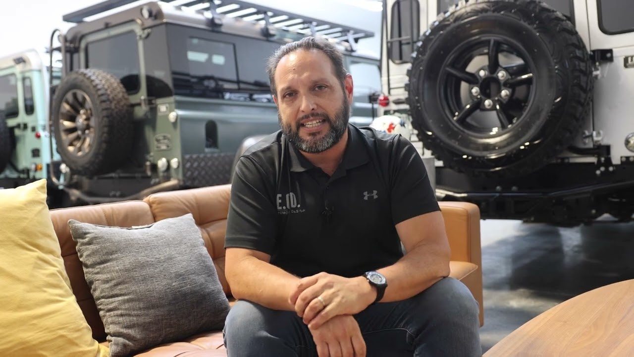 Taking Delivery of your CUSTOM Land Rover DEFENDER | ECD Automotive Design