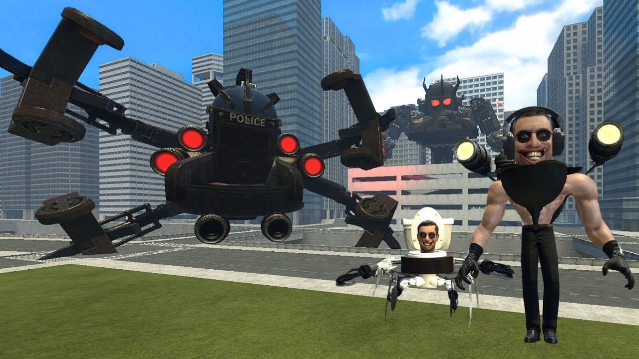 Now this is really something NEW skibidi toilet 73 Realistic Gmod! (part 14)
