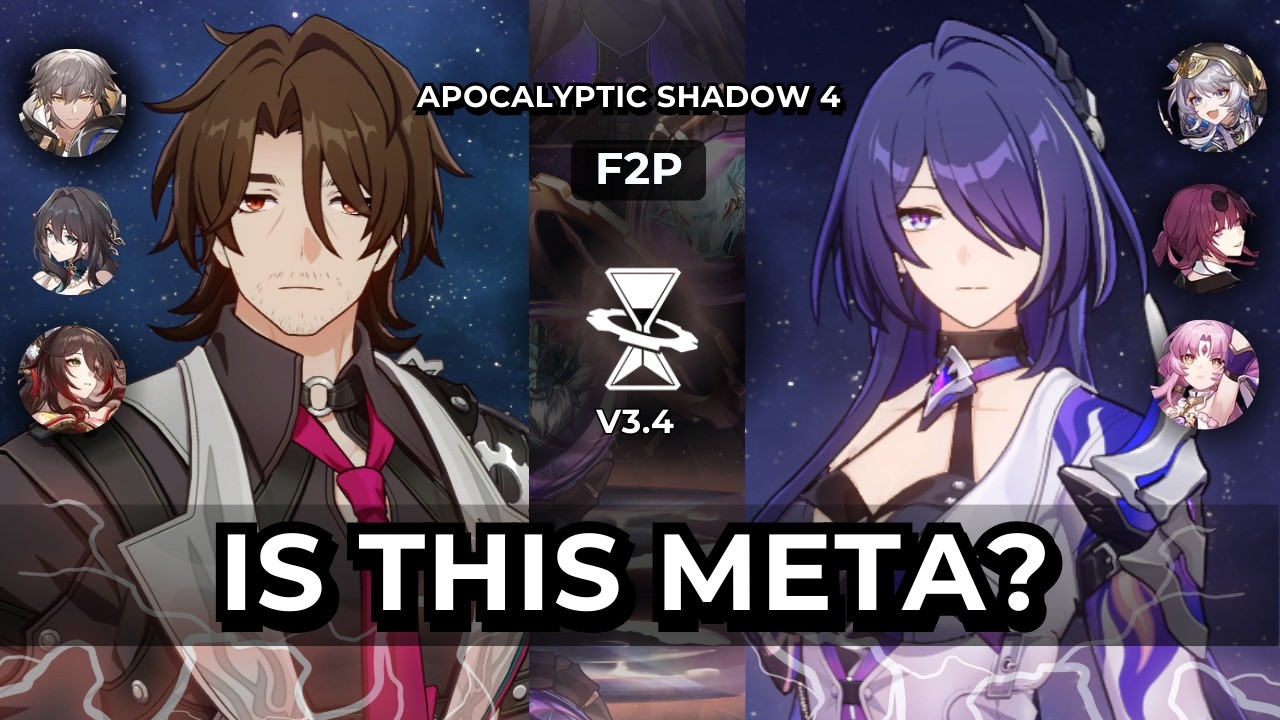 ACHERON & E6 GALLAGHER | Apocalyptic Shadow 4 Version 3.4 | Honkai: Star Rail