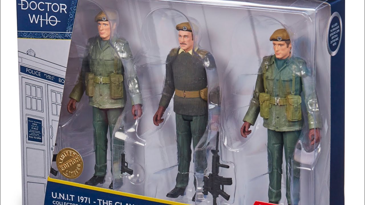 Doctor who unit 1971 the claws of axos  set