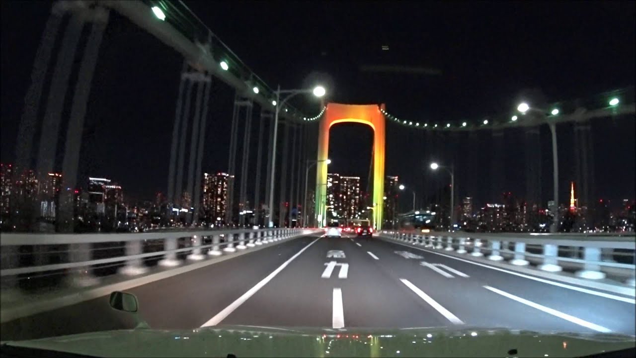 Tokyo night drive 2015 Dec