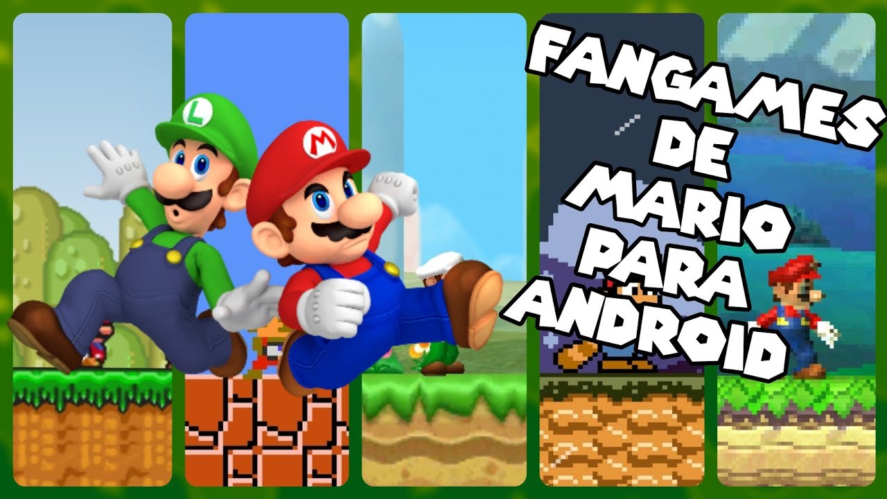Top 7 Fangames de Mario para Android