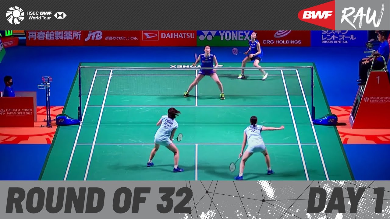 DAIHATSU YONEX Japan Open 2022 | Day 1 | Court 1 | Round of 32