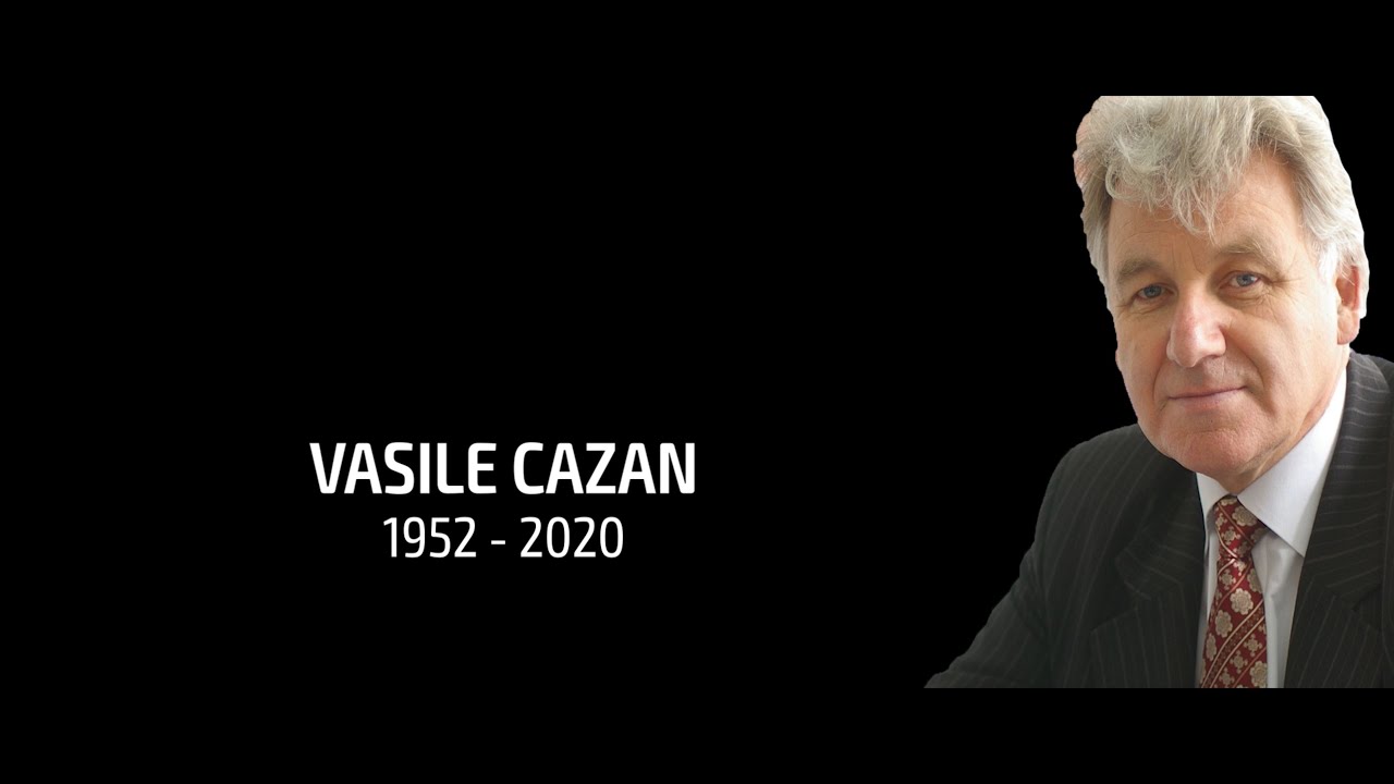 In memoriam - Vasile Cazan (1952-2020)