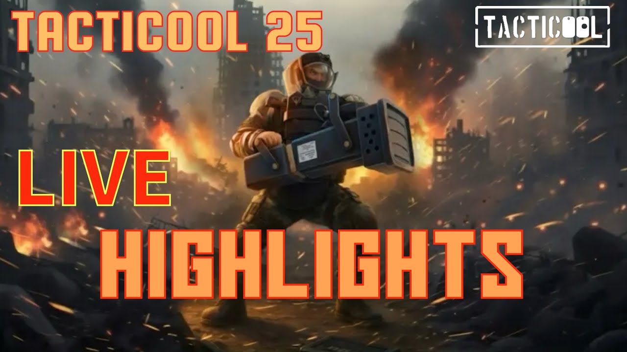 TACTICOOL 25 LIVE HIGHLIGHTS 🎮 #tacticoolgame #gameplay #panzerdog