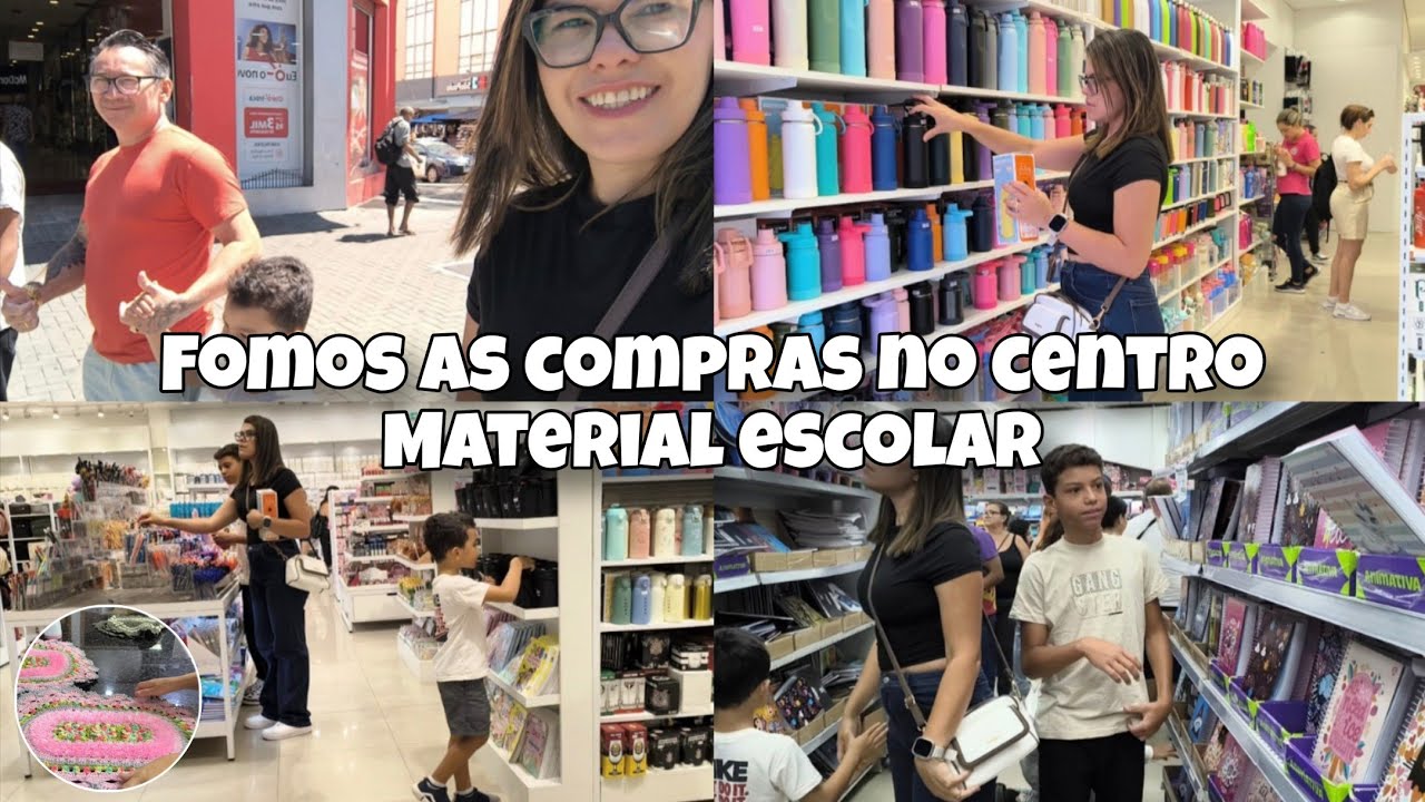 FOMOS AS COMPRAS NO CENTRO | esse nem deu tempo de mostrar + envio 🫣| vlog real do dia 