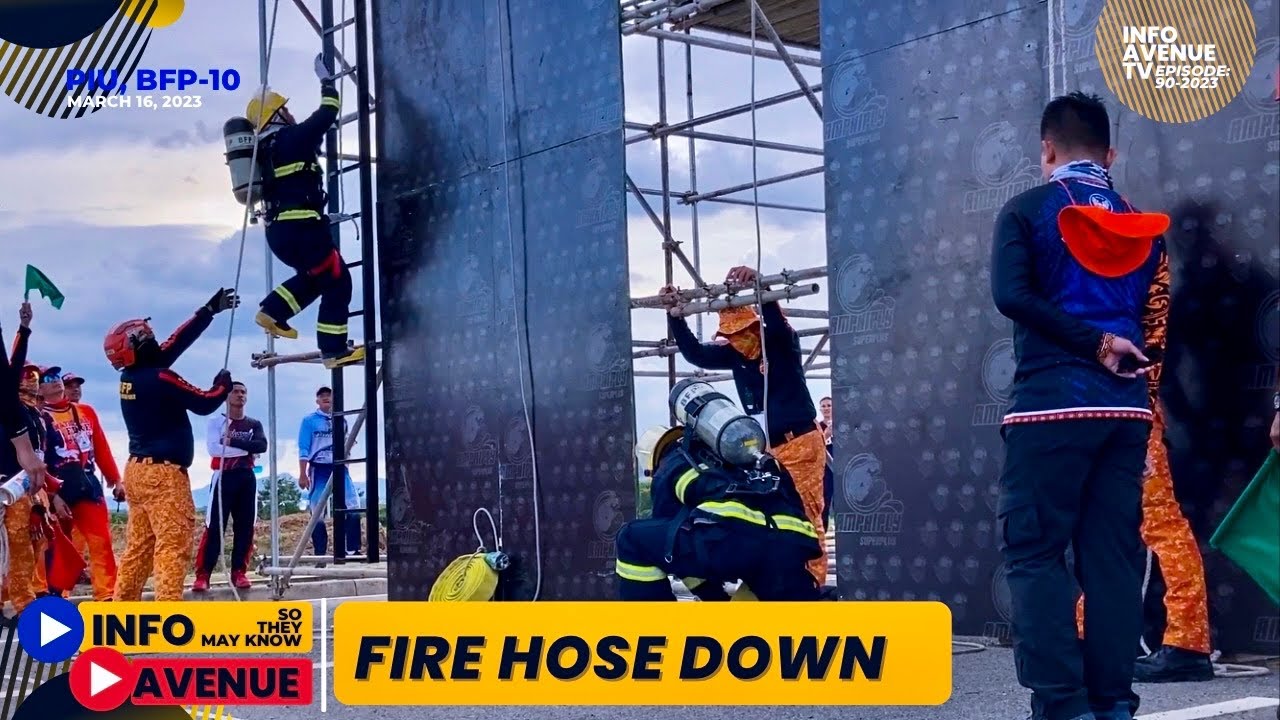 Fire Hose Down. 7th National Fire Olympics Event Number 3