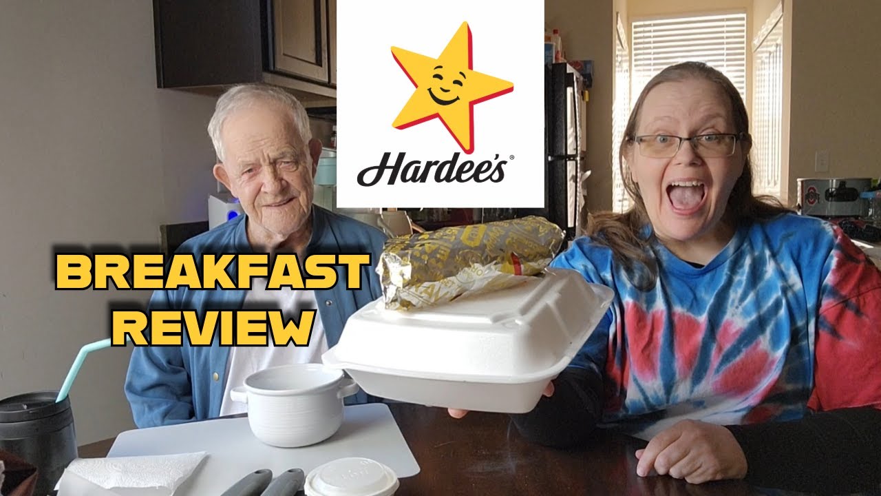 Обзор печенья с подливкой и буррито на завтрак Hardee's #fastfood #fastfoodreviews #foodreview