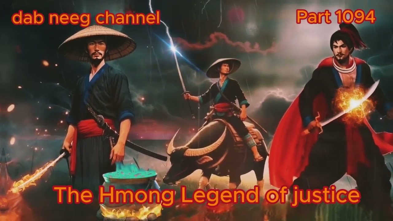 Ntxoov kav The Hmong Legend Part 1.094 - Yawg Liaj Nrob - Sword fighter for justice