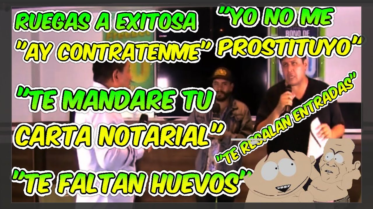 BRONCAZA!! SILVIO VALENCIA Y CARLOS PANEZ SE 