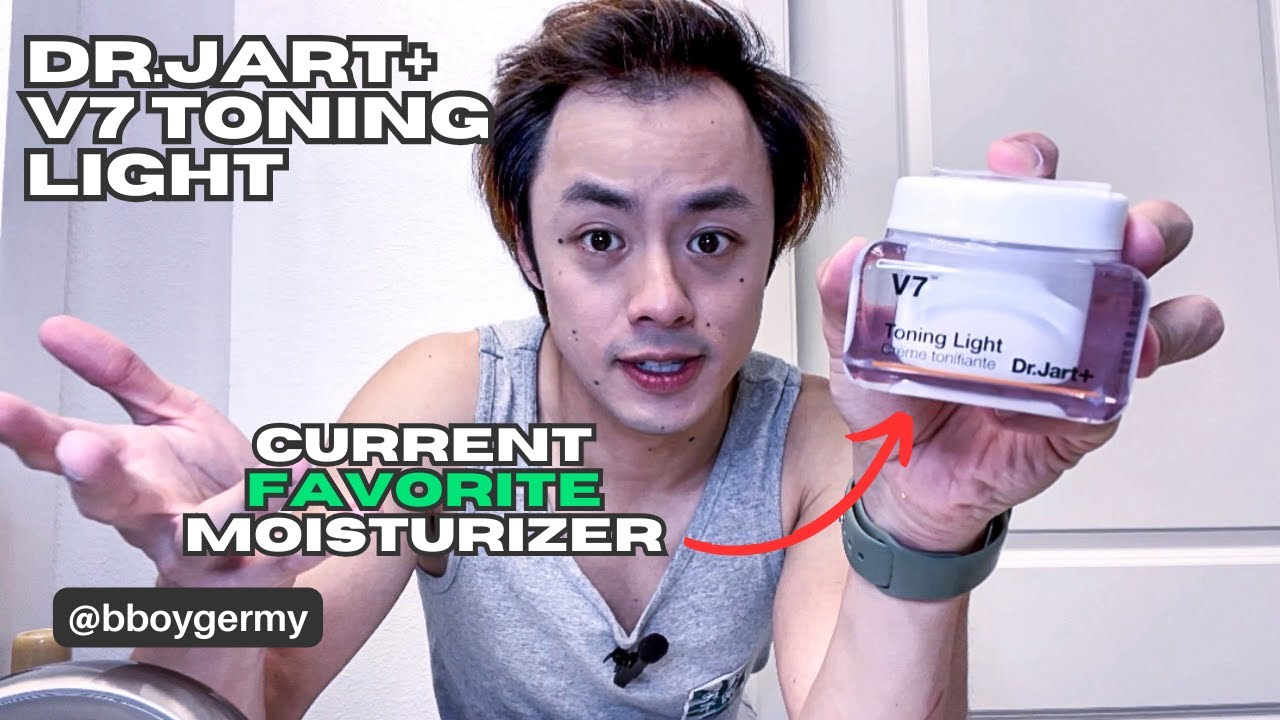 Asian Morning Skincare Routine - DR. Jart+ V7 Toning Light