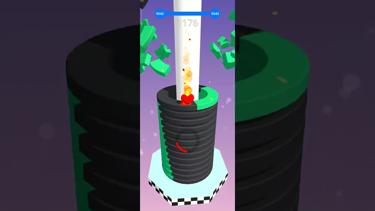 Stack Ball  #stackball#shortsl