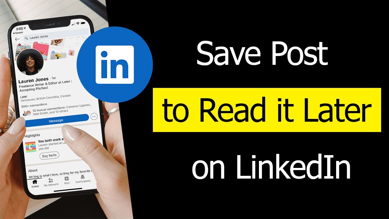How to Save Post on LinkedIn App?