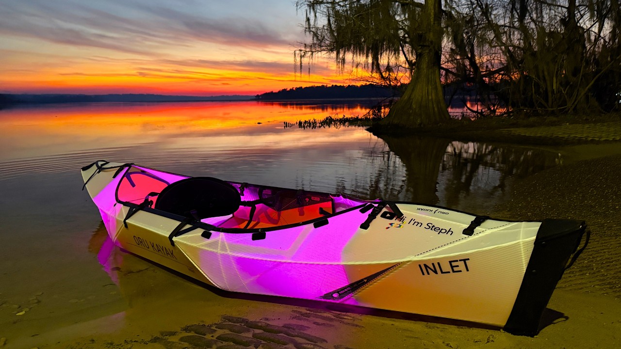 Kayaking Into the Sunset