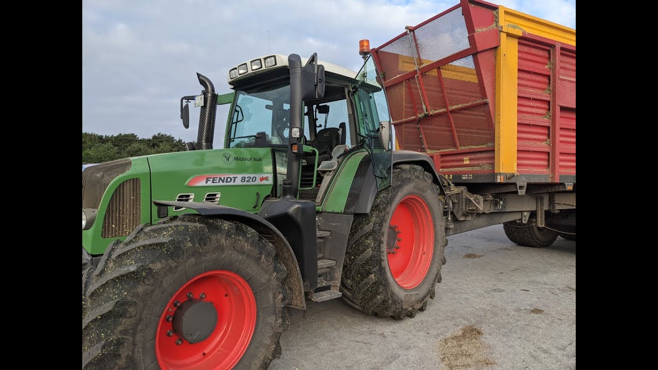 Mais fahren 2021 | Fendt 820 & Siwa 720