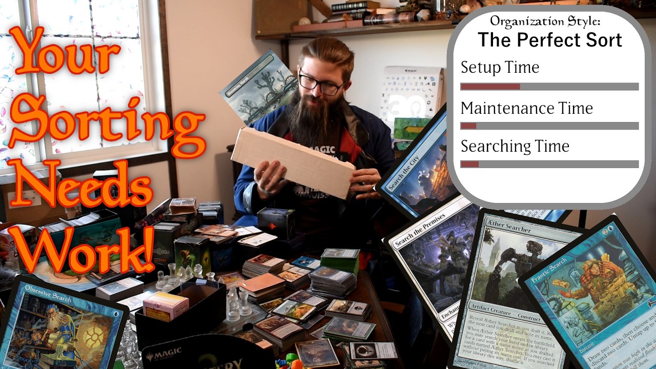 Organize Your Magic The Gathering Collection