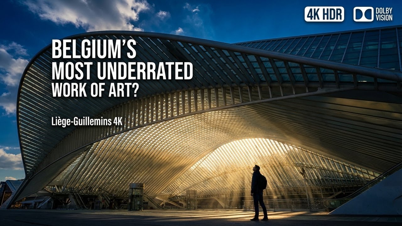 Liège-Guillemins 4K | Belgium's Most Underrated Architectural Wonder