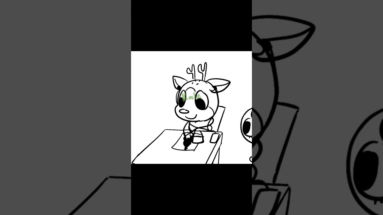 [Volume warning] Christmas music is good (No I'm not Rudie)  #dandysworld #animation  #rudie