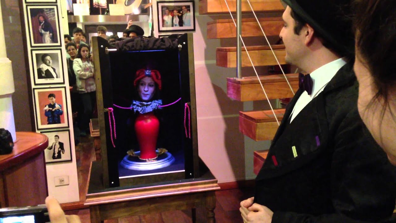 Museo Argentino de la Magia - Federico Fornasari Y Moira ¨La cabeza parlante¨