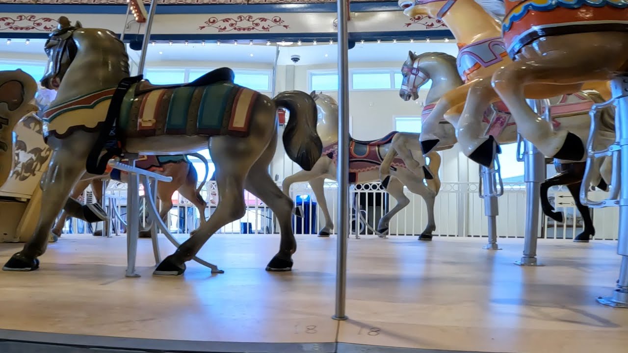 Sneak peak of iconic Jersey Shore carousel restored to historic beauty