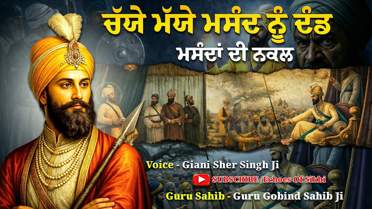 Remix Katha | Giani Sher Singh Ji Katha | Masanda Nu Saza P-127 | Guru Gobind Singh Ji Katha