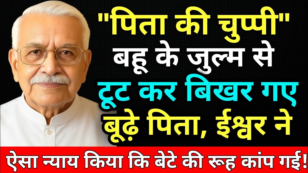पिता की खामोशी | Heart touching story hindi | Hindi story | parivaarkidor 