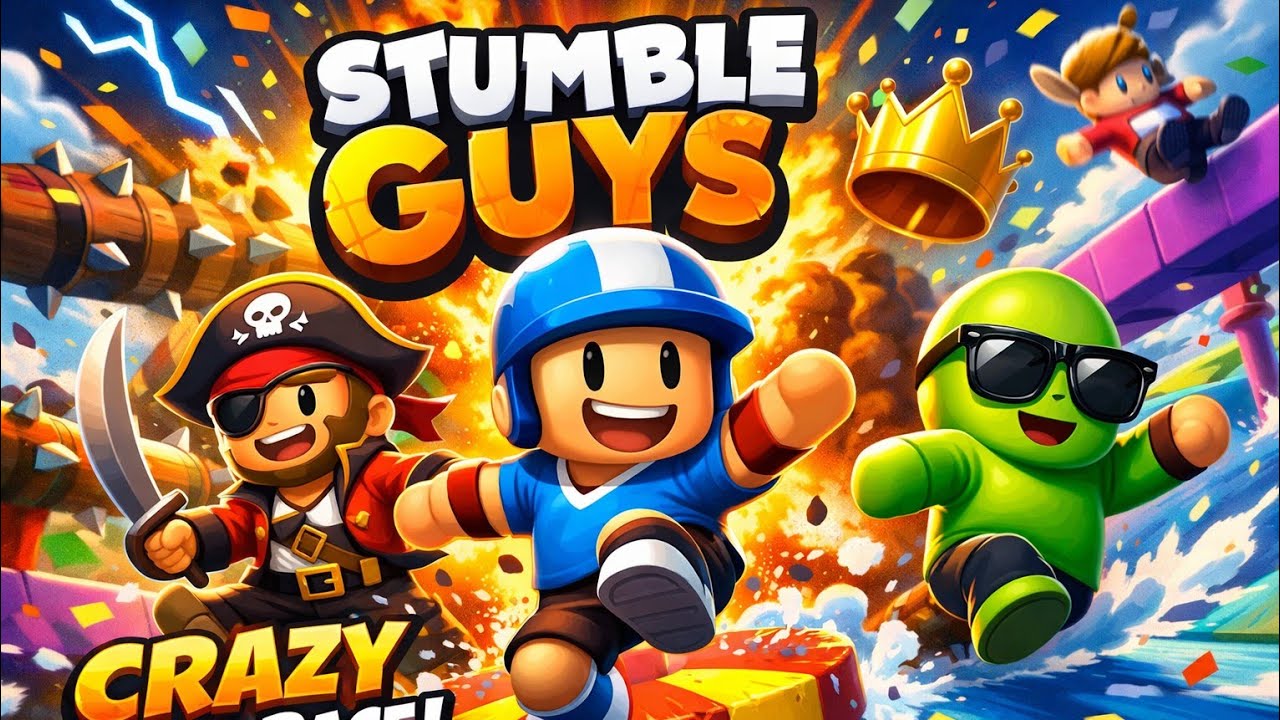 STUMBLE GUYS LIVE 🔥 Crazy Wins & Funny Fails! #live #gaming  