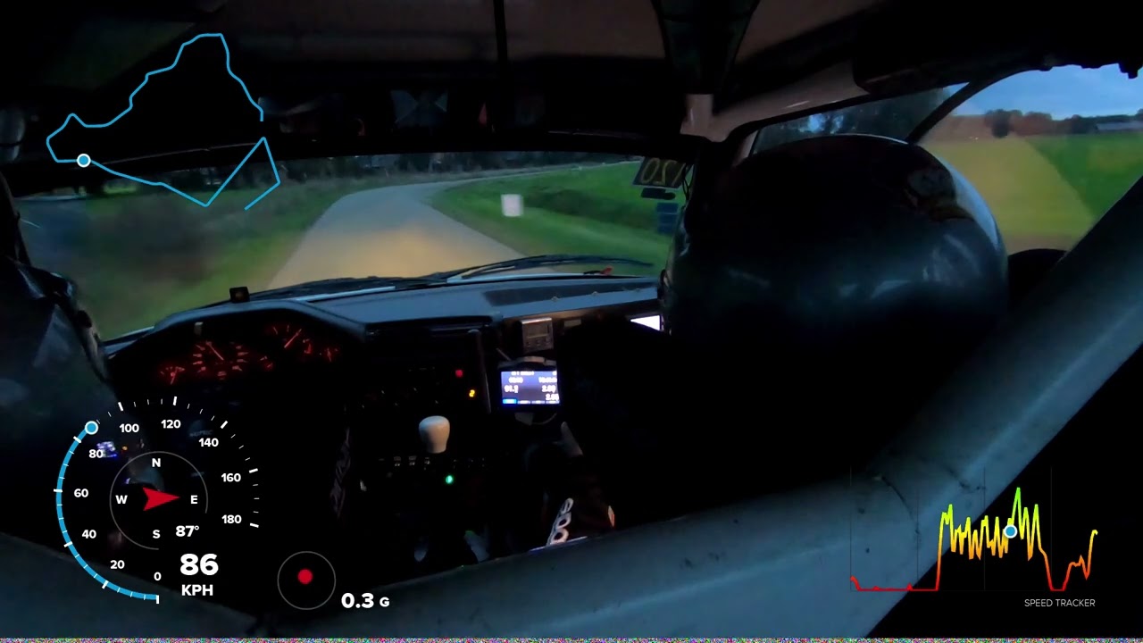 Rocar-Tech Twente Rally Hengelo 2023 - KP1 Zeldam 1 Onboard