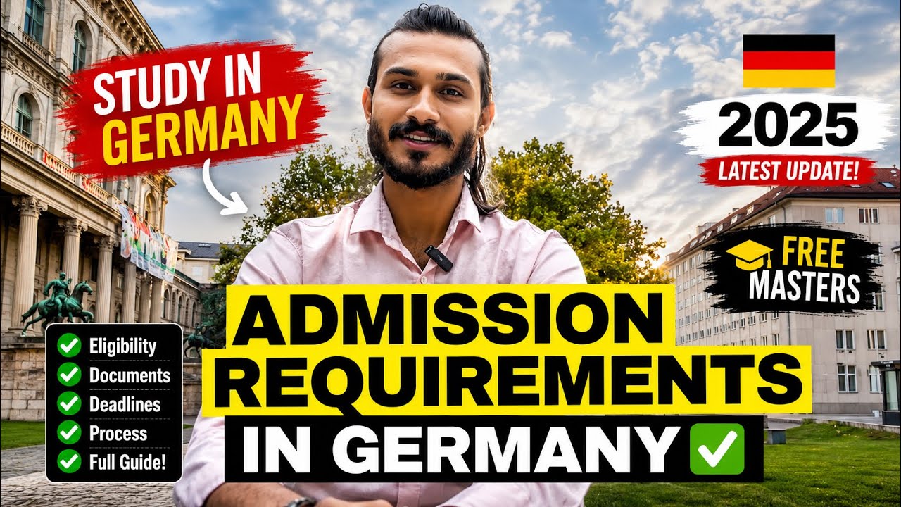 COMPLETE ADMISSION REQUIREMENT TO STUDY FREE IN GERMAN 🇩🇪PUBLIC UNIVERSITY  #studyingermany