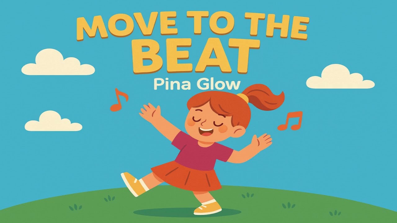 🎵 Move to the Beat | Fun Dance Song for Kids | Pina Glow