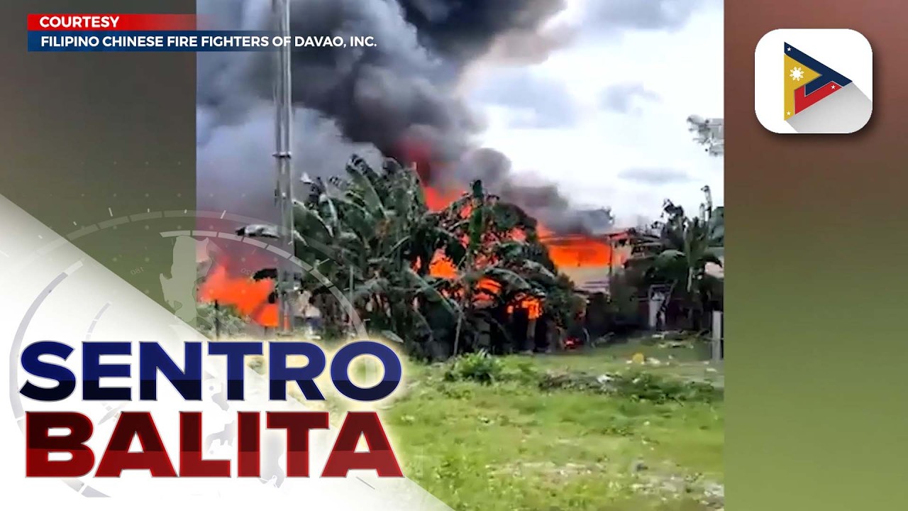 Higit 80 pamilya sa Davao City, nasunugan; iba’t ibang tulong, agad na ipaabot