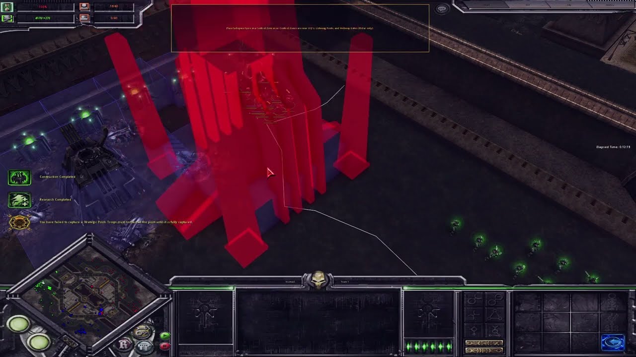 Dawn of War Unification Mod [v.6.9.25] - Necron vs Tyranid Swarm