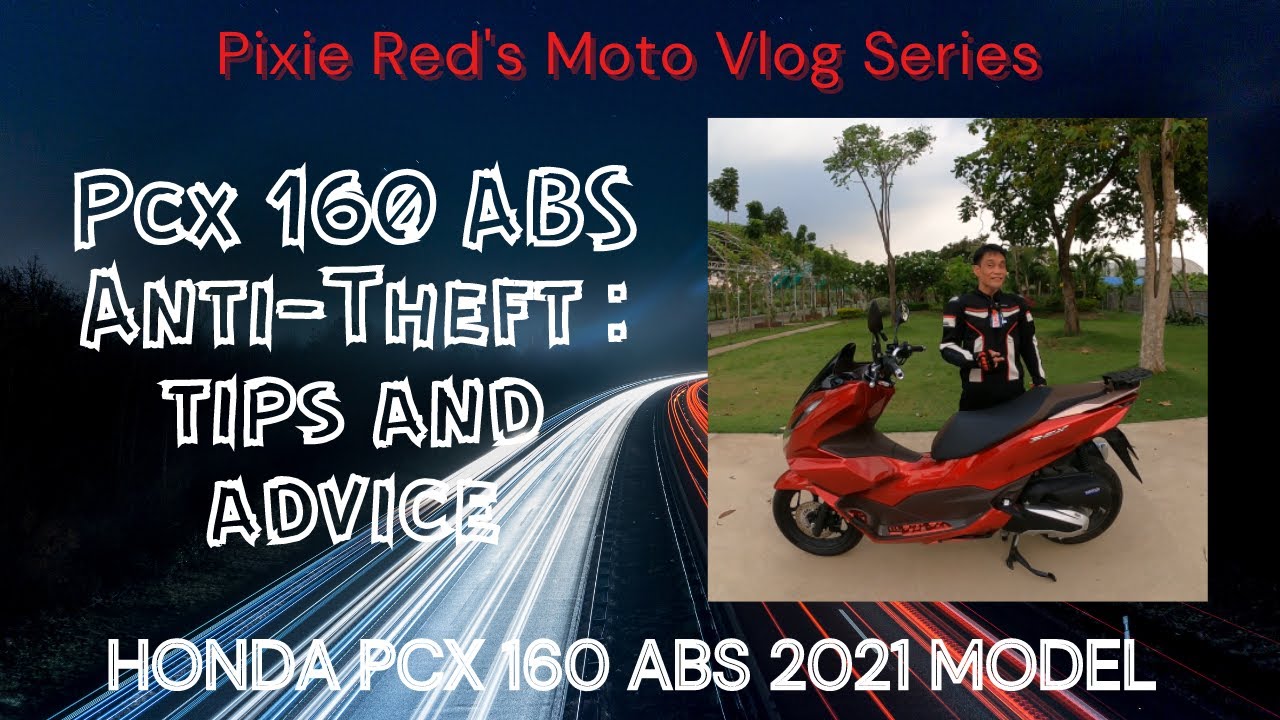 Honda PCX 160 ABS 2021| Anti-Theft Alarm System of PCX 160: Tips and Advice | English Subtitle