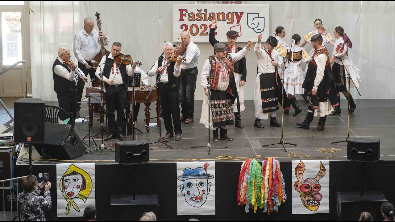 FS Jánošík Fiľakovo a ĽH Ďatelinka - Fašiangy 2022 - Lučenec 27.2.2022