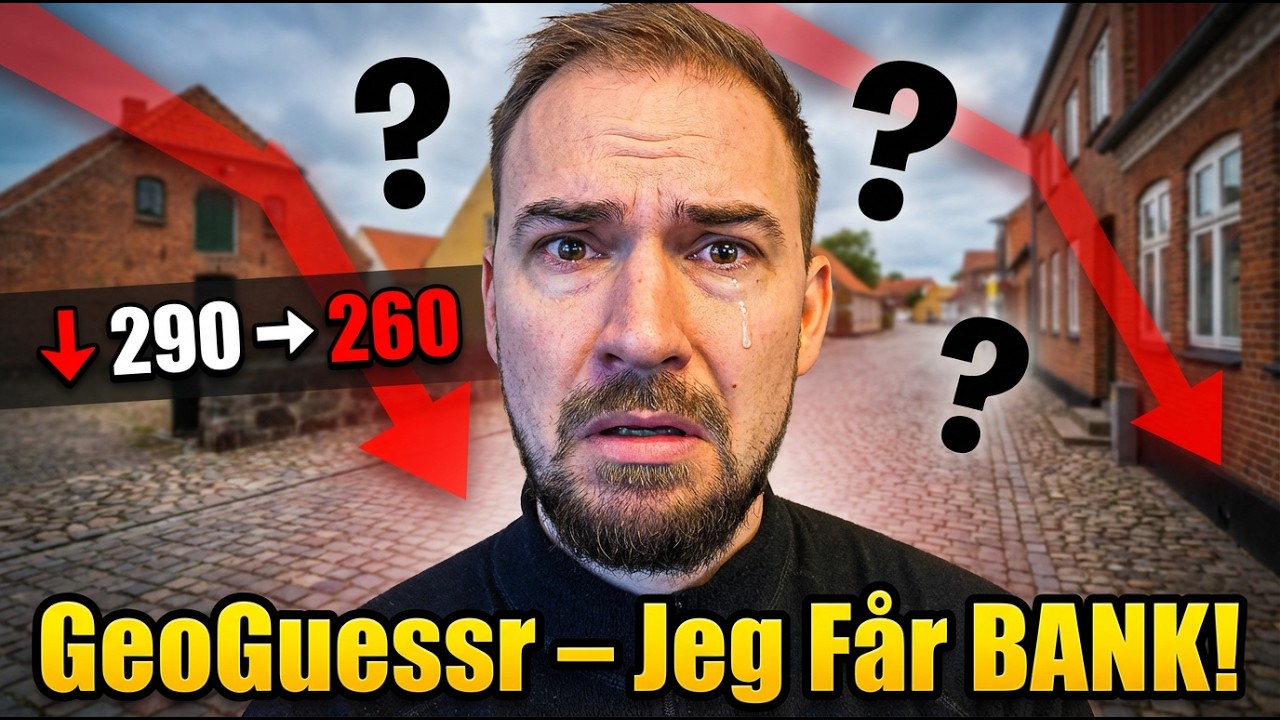 GeoGuessr – Jeg rammer rank 290 igen… men så går det helt galt!